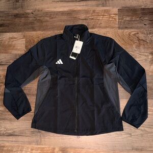Adidas Women’s Black Windbreaker
